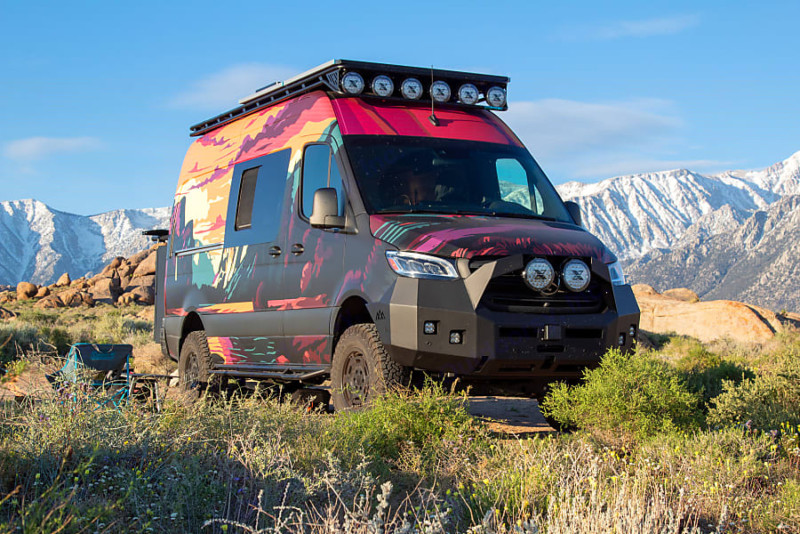 Mercedes Sprinter 4x4 pour Road Trip