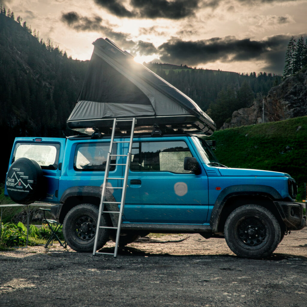 Suzuki Jimny disponible à la location sur Pampa Cruz