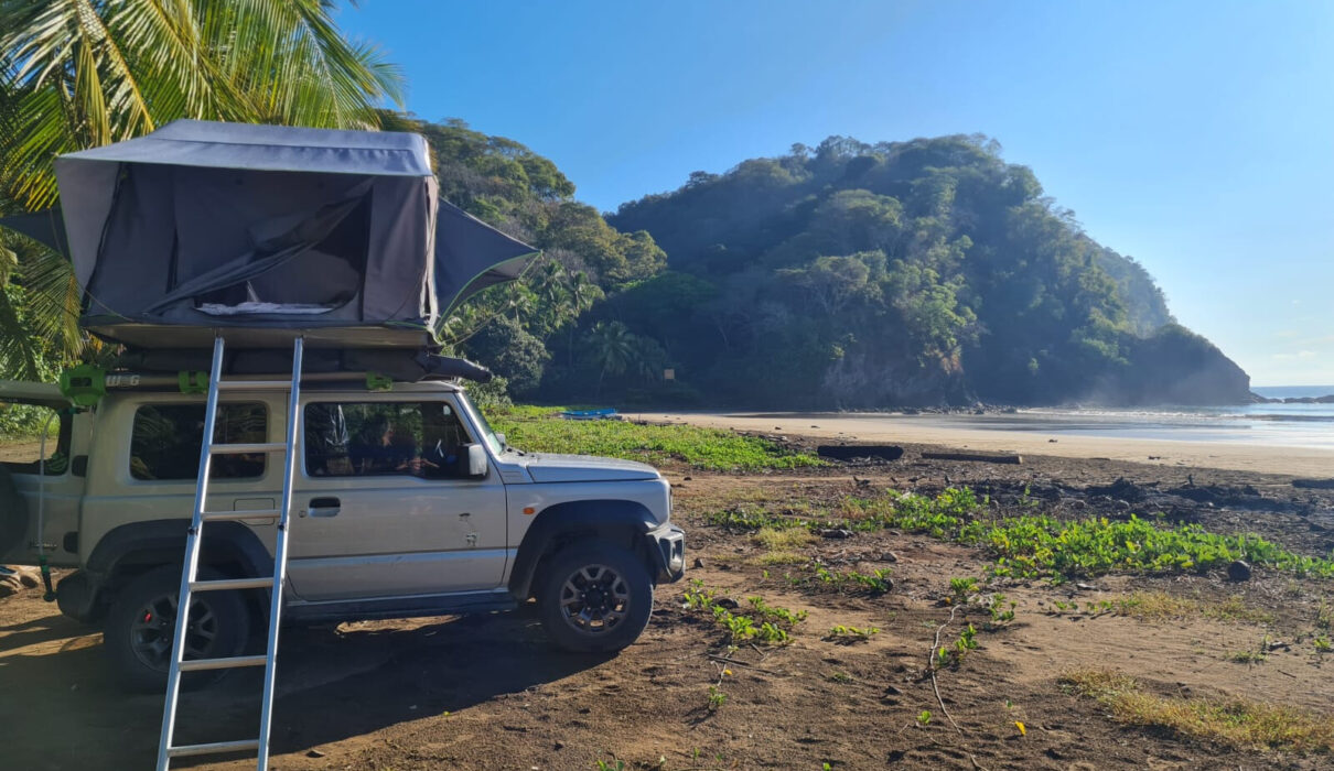 Camp Spot road trip costa rica