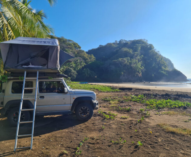 Camp Spot road trip costa rica