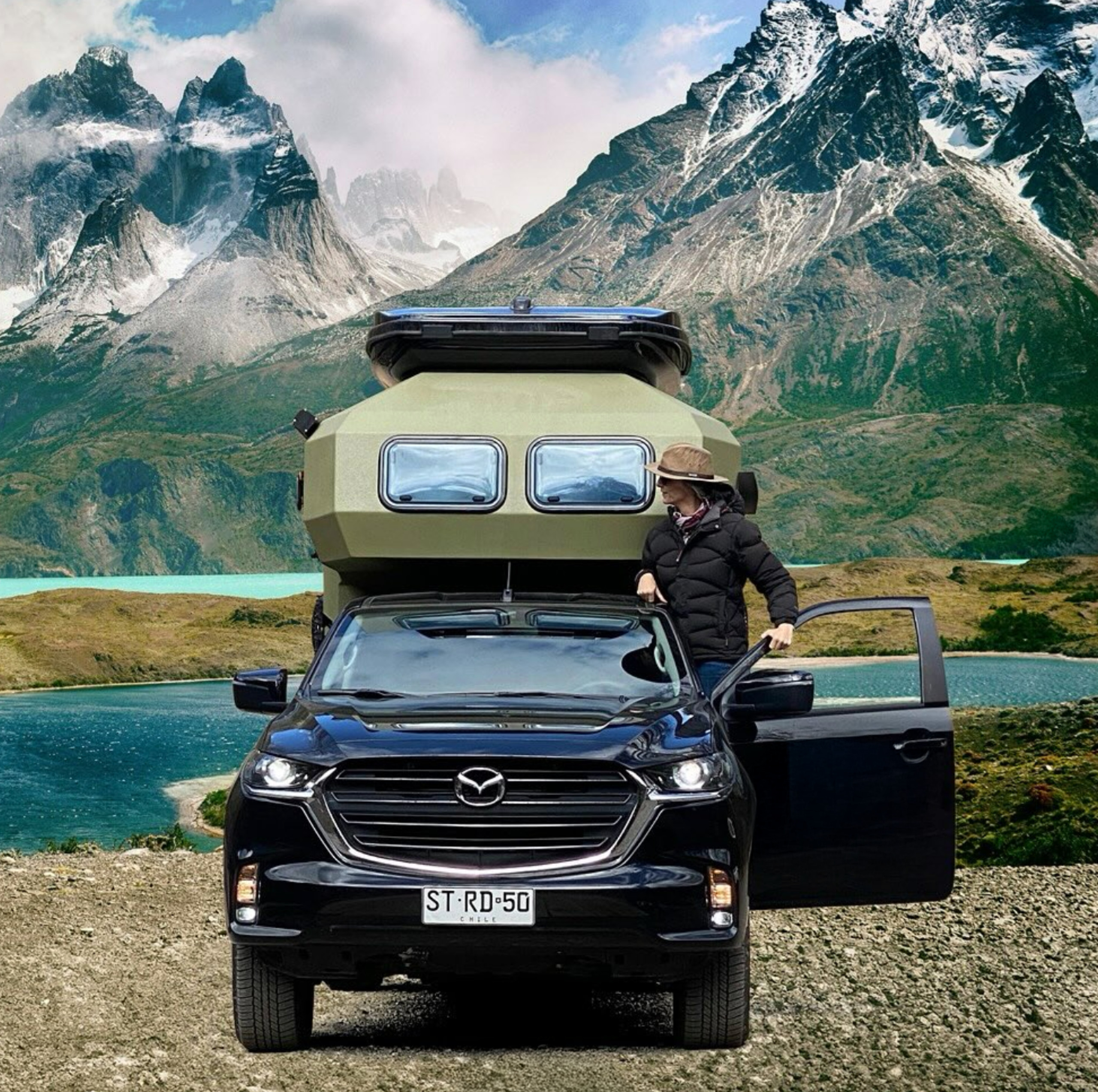 Gladiator Green Mazda BT-50 Paulo 