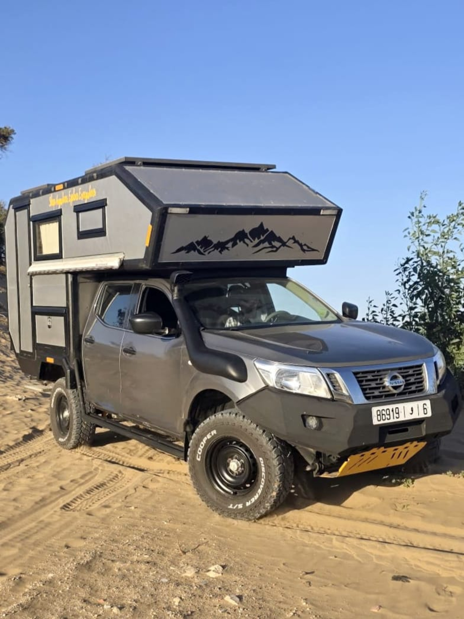 Navara Camper double cab (3pers) Abdel